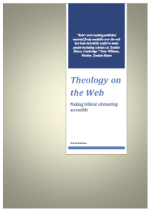 Theology on thr Web News