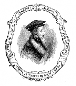 John Calvin, author of Commentaries on the Catholic Epistles