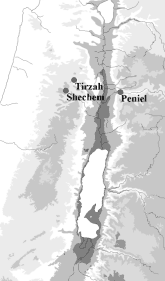 Shechem Map