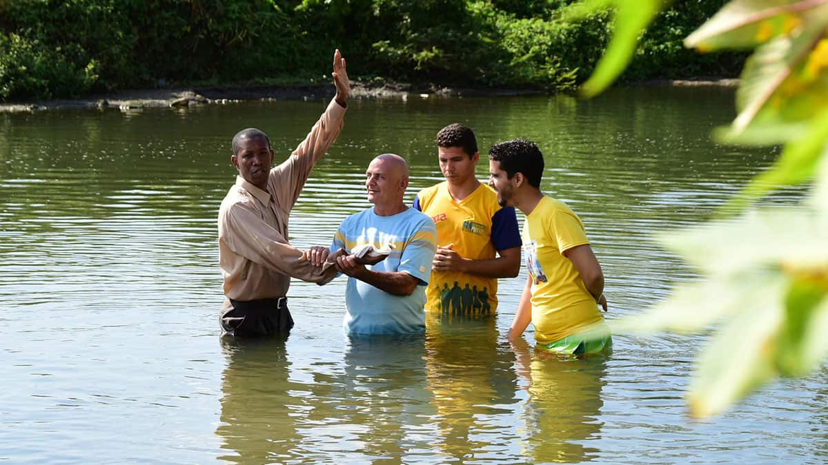 Cuban River Baptism