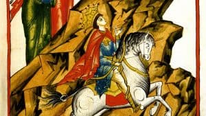 White Rider from Tolkovy Apocalyps, Moscow, 17th century