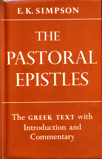 Simpson's Commentary on the Pastoral Epistles