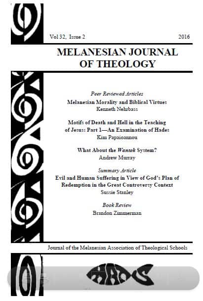Melanesian Journal of Theology