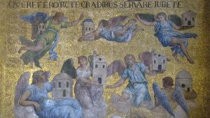 The angels standing guard to the seven churches of Asia