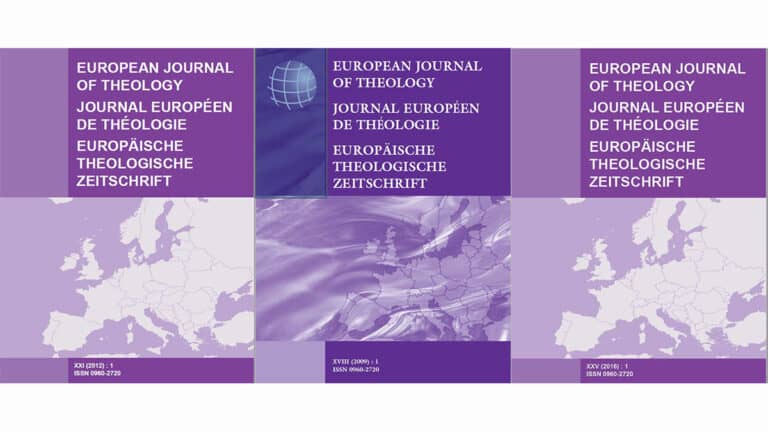 European Journal of Theology articles online