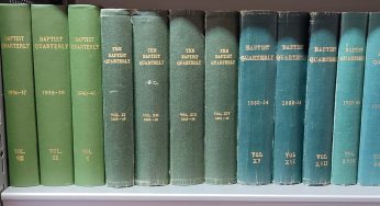 Ninety Years of Baptist Quarterly Articles Updated