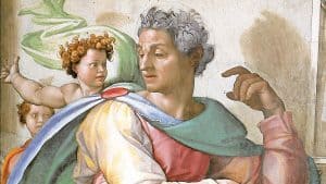 Fresco painted by Michelangelo and his assistants for the Sistine Chapel in the Vatican between 1508 to 1512