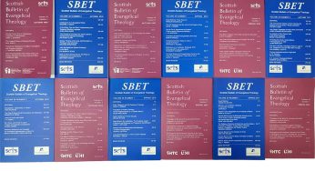 Scottish Bulletin of Evangelical Theology 2025 Issues now online