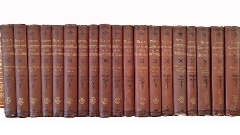 Heinrich Meyer's New Testament Commentary