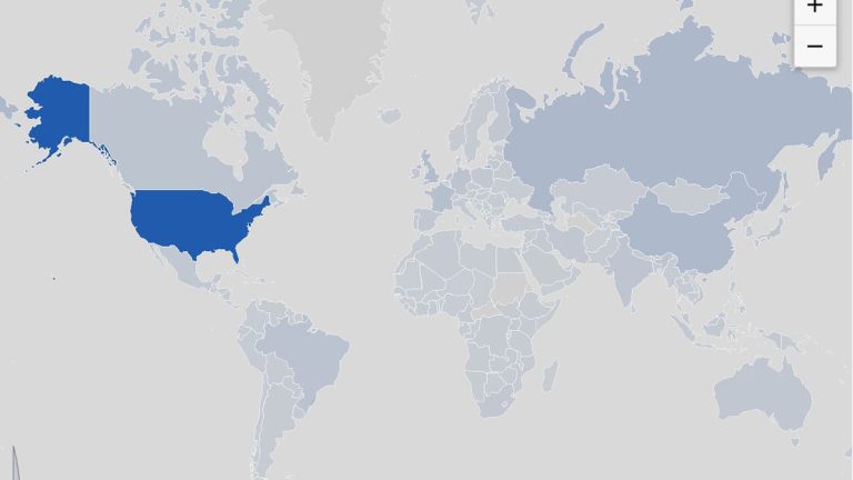 Biblical Studies October 2025 stats map