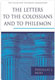 Douglas J. Moo, The Letters to the Colossians and to Philemon