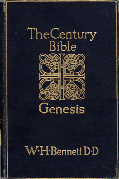 William Henry Bennett [1855-1920], Genesis. The Century Bible.